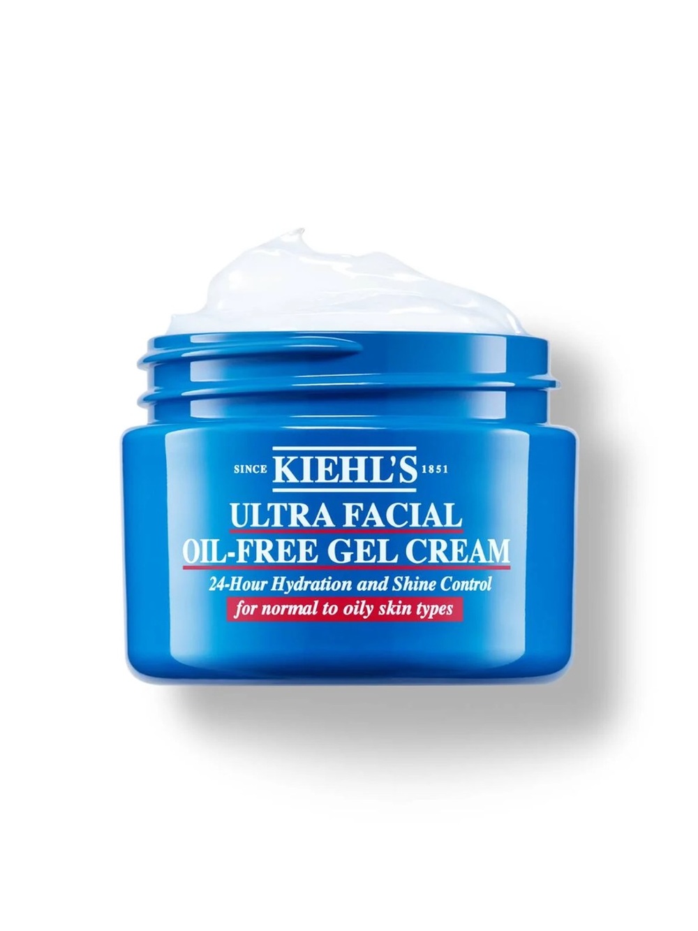 Kiehl's Ultra Facial Oil-Free Gel Cream - Bright Blue Jar(New)1.7 fl oz